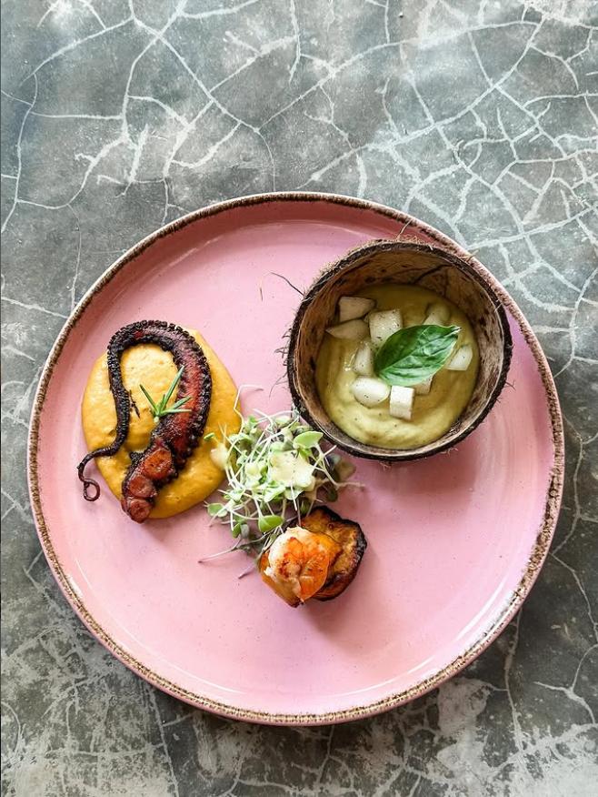 Banana La Mama Restaurant Jambiani, Sansibar im Boutique-Hotel Green Ocean Zanzibar